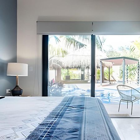Casa De Lujo Ka'An Maya Acceso Swimup A La Piscina 툴룸 외부 사진
